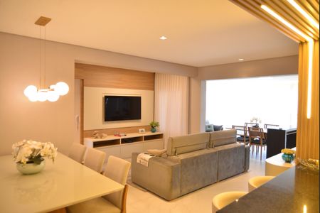 Sala de apartamento à venda com 2 quartos, 113m² em Vila Assunção, Santo André