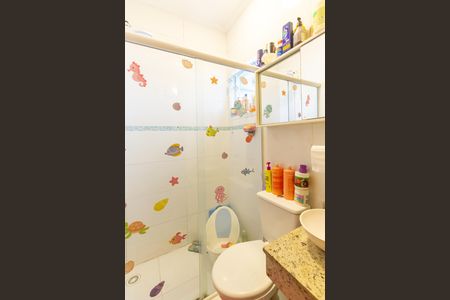 Banheiro da Suíte 1 de casa de condomínio à venda com 2 quartos, 75m² em Penha de França, São Paulo