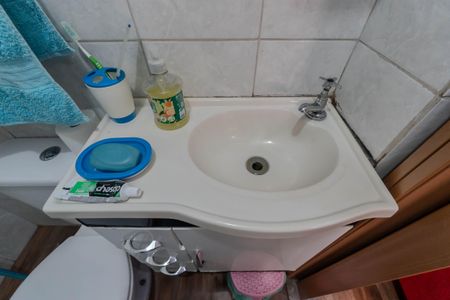 Banheiro de kitnet/studio à venda com 1 quarto, 30m² em Bela Vista, São Paulo