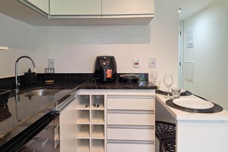 Studio para alugar com 22m², 1 quarto e sem vaga Studio para alugar com 22m², 1 quarto e sem vagaCozinha