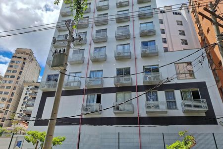 Studio para alugar com 22m², 1 quarto e sem vaga Studio para alugar com 22m², 1 quarto e sem vagaPlaca