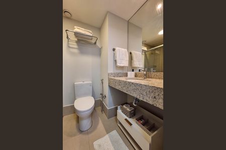 Studio para alugar com 22m², 1 quarto e sem vaga Studio para alugar com 22m², 1 quarto e sem vagaBanheiro
