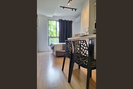 Cozinha de kitnet/studio para alugar com 1 quarto, 22m² em Boa Viagem, Niterói