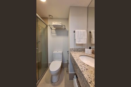 Studio para alugar com 22m², 1 quarto e sem vaga Studio para alugar com 22m², 1 quarto e sem vagaBanheiro