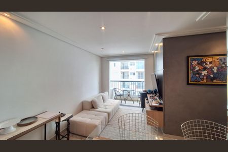 Sala de apartamento à venda com 2 quartos, 49m² em Vila Anastácio, São Paulo