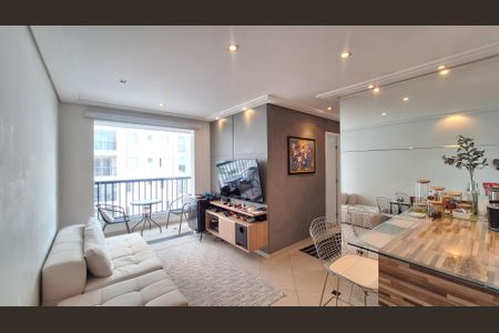 Sala de apartamento à venda com 2 quartos, 49m² em Vila Anastácio, São Paulo