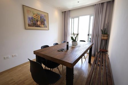 Sala de Jantar de apartamento à venda com 3 quartos, 97m² em Vila Scarpelli, Santo André