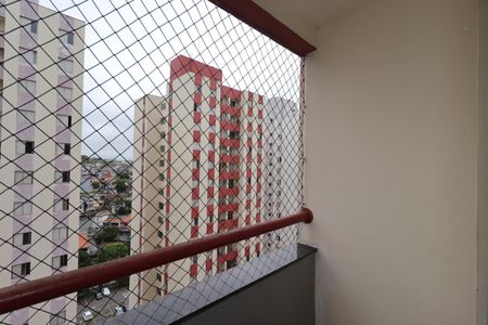 Sacada da Sala de apartamento à venda com 2 quartos, 57m² em Jardim do Estádio, Santo André