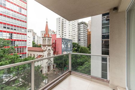 Varanda da Sala de apartamento para alugar com 5 quartos, 229m² em Higienópolis, São Paulo