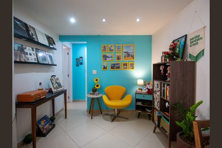 Sala de apartamento à venda com 3 quartos, 84m² em Grajaú, Rio de Janeiro