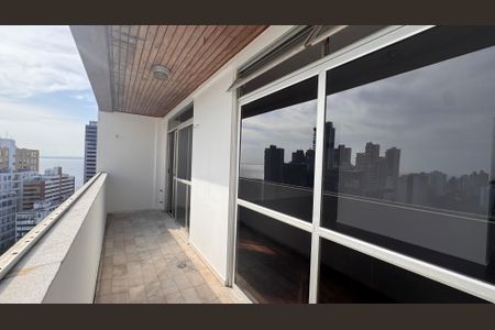 Varanda de apartamento para alugar com 3 quartos, 138m² em Centro, Salvador