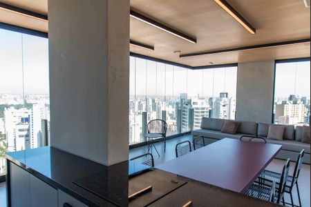 Studio para alugar com 27m², 1 quarto e sem vagaEspaço gourmet