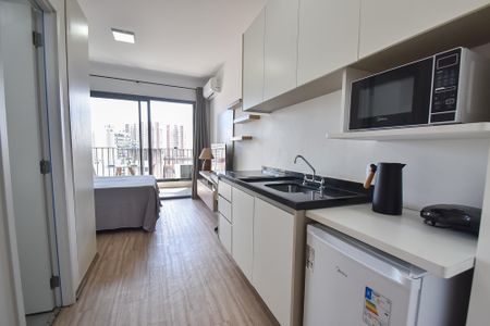 Studio para alugar com 27m², 1 quarto e sem vagaCozinha