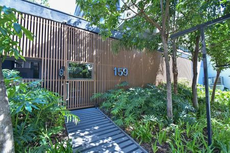 Studio para alugar com 27m², 1 quarto e sem vagaFachada e portaria