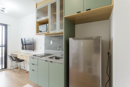 Apartamento para alugar com 32m², 1 quarto e sem vaga Apartamento para alugar com 32m², 1 quarto e sem vagaCozinha