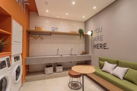 Apartamento para alugar com 32m², 1 quarto e sem vaga Apartamento para alugar com 32m², 1 quarto e sem vagaLavanderia