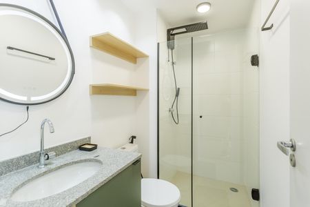 Apartamento para alugar com 32m², 1 quarto e sem vaga Apartamento para alugar com 32m², 1 quarto e sem vagaBanheiro