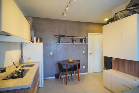 Quarto/Cozinha de kitnet/studio à venda com 1 quarto, 21m² em Morro do Espelho, São Leopoldo