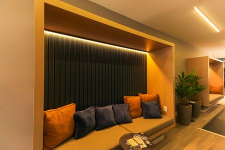 Studio à venda com 26m², 1 quarto e sem vaga Studio à venda com 26m², 1 quarto e sem vagaHall