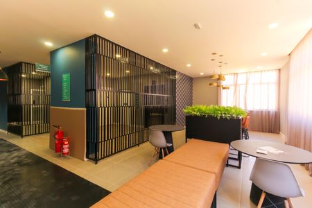 Studio à venda com 26m², 1 quarto e sem vaga Studio à venda com 26m², 1 quarto e sem vagaHall