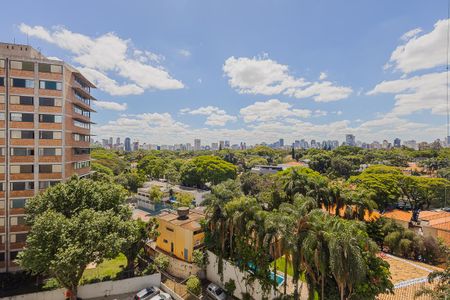 Vista da Sala de apartamento para alugar com 2 quartos, 82m² em Jardim Paulista, São Paulo