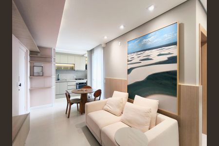 Sala de apartamento à venda com 2 quartos, 54m² em Horto Florestal, Jundiaí