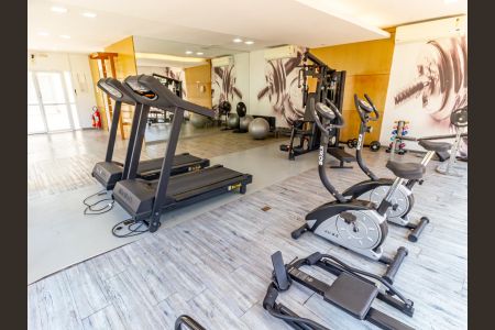 Apartamento para alugar com 58m², 2 quartos e 2 vagasÁrea comum - Academia