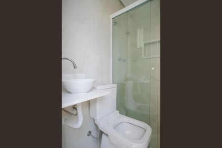 Apartamento à venda com 120m², 3 quartos e 4 vagasBanheiro da varanda