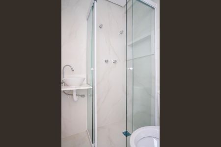 Apartamento à venda com 120m², 3 quartos e 3 vagasBanheiro da varanda