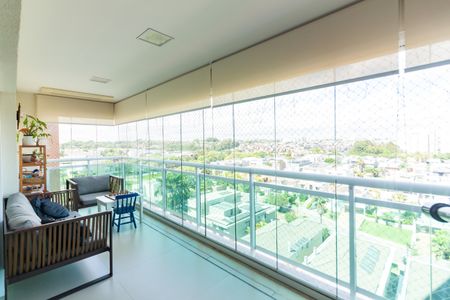 Varanda gourmet de apartamento à venda com 3 quartos, 167m² em Adalgisa, Osasco