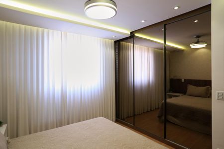 Suíte de apartamento à venda com 3 quartos, 85m² em Palmares, Belo Horizonte