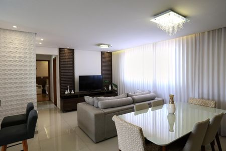 Sala de apartamento à venda com 3 quartos, 85m² em Palmares, Belo Horizonte