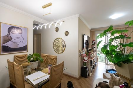Sala de Jantar de apartamento à venda com 3 quartos, 70m² em Jardim dos Oliveiras, Campinas