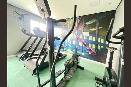 Apartamento à venda com 38m², 0 quarto e 1 vaga Apartamento à venda com 38m², 0 quarto e 1 vagaÁrea comum - Academia