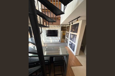 Sala de apartamento para alugar com 1 quarto, 39m² em Parolin, Curitiba