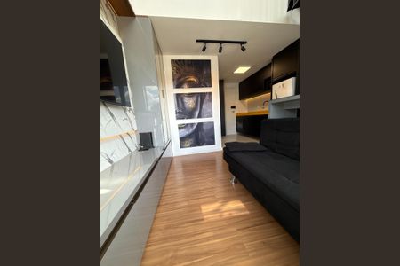 Sala de apartamento para alugar com 1 quarto, 39m² em Parolin, Curitiba