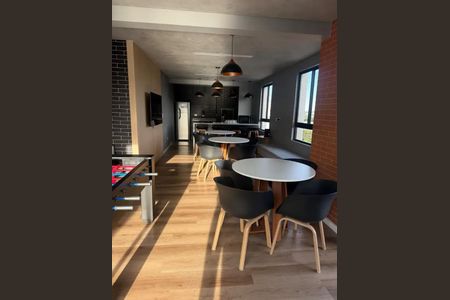 Apartamento para alugar com 39m², 1 quarto e 1 vaga Apartamento para alugar com 39m², 1 quarto e 1 vagaÁrea comum - Churrasqueira