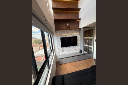 Sala de apartamento para alugar com 1 quarto, 39m² em Parolin, Curitiba