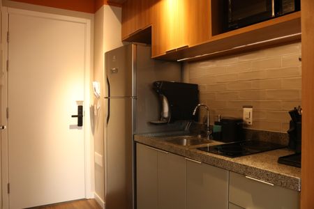 Studio à venda com 25m², 1 quarto e sem vagaCozinha