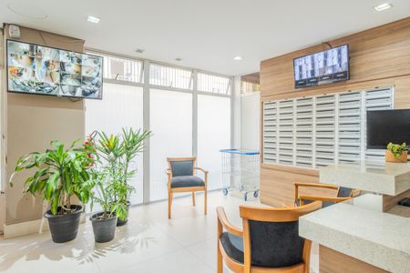 Apartamento à venda com 80m², 2 quartos e sem vagaHall social