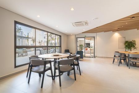 Apartamento para alugar com 26m², 1 quarto e sem vagaÁrea comum - Salão de festas