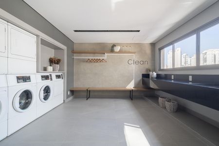 Apartamento para alugar com 26m², 1 quarto e sem vagaÁrea comum - Lavanderia