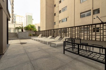 Apartamento para alugar com 46m², 1 quarto e 1 vaga Apartamento para alugar com 46m², 1 quarto e 1 vagaÁrea comum - Piscina