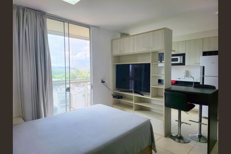 Studio para alugar com 38m², 1 quarto e 1 vaga Studio para alugar com 38m², 1 quarto e 1 vagaQuarto