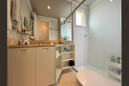 Apartamento para alugar com 86m², 2 quartos e 1 vagaBanheiro Suíte 1