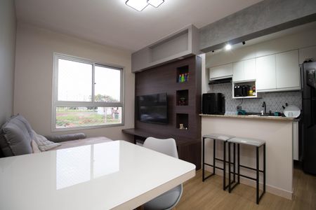 Sala de apartamento para alugar com 2 quartos, 60m² em Samambaia Sul (samambaia), Brasília