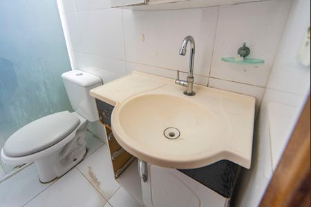 Banheiro de casa para alugar com 1 quarto, 90m² em Vila Humaita, Santo André