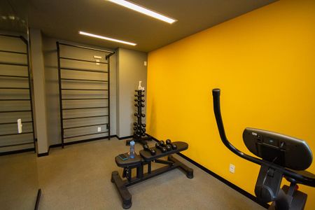 Apartamento para alugar com 33m², 2 quartos e sem vaga Apartamento para alugar com 33m², 2 quartos e sem vagaÁrea comum - Academia