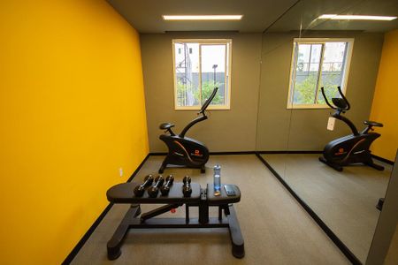 Apartamento para alugar com 33m², 2 quartos e sem vaga Apartamento para alugar com 33m², 2 quartos e sem vagaÁrea comum - Academia