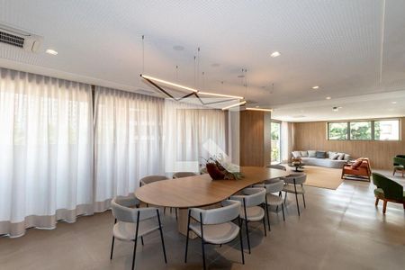Studio para alugar com 32m², 1 quarto e sem vagaÁrea comum - Salão de festas